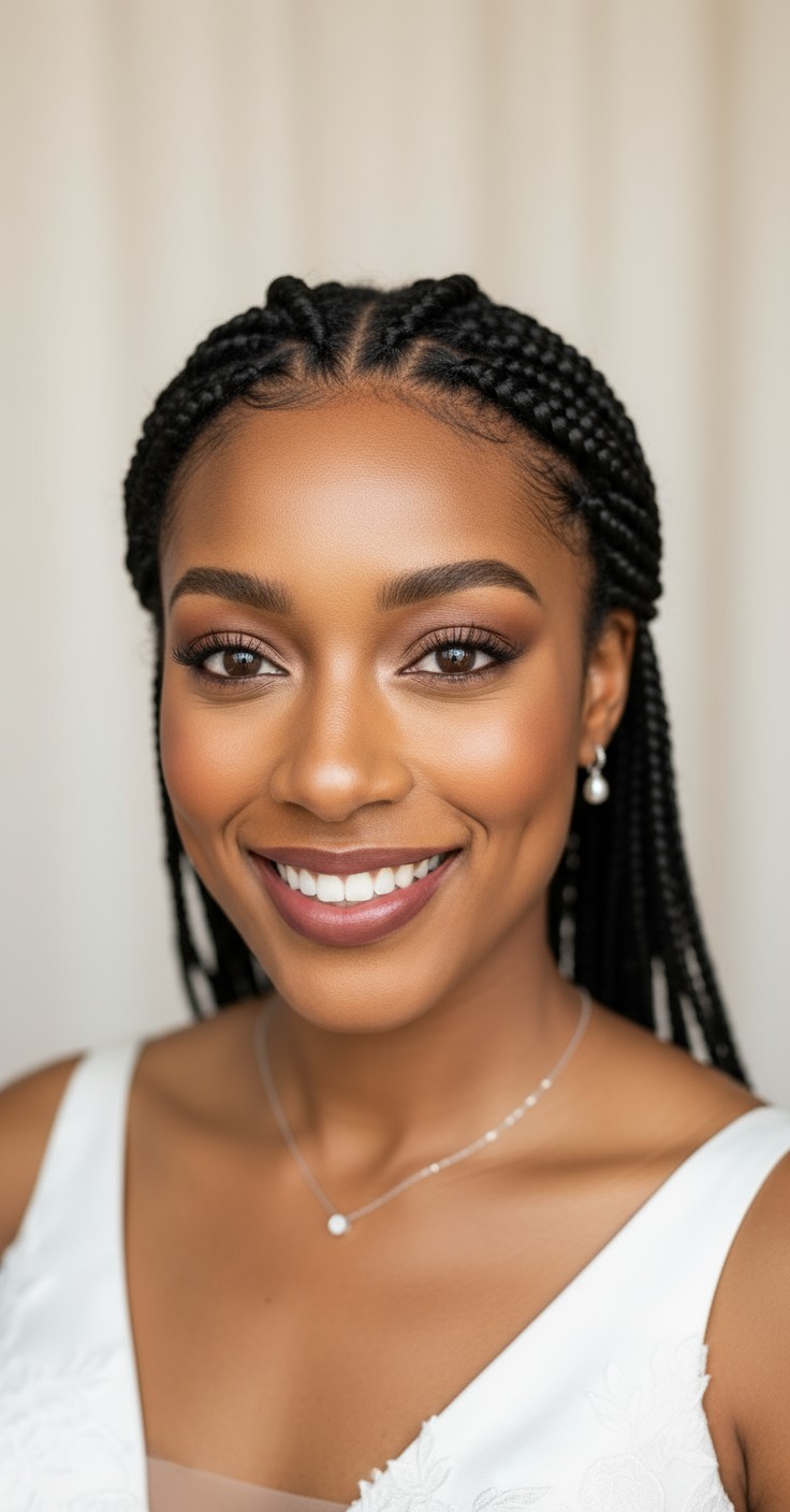 After Triangle Box Braids